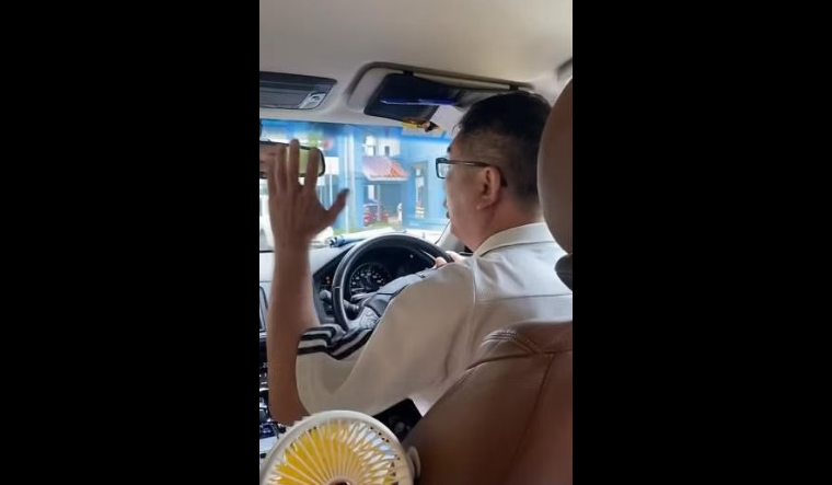 Singapore taxi driver